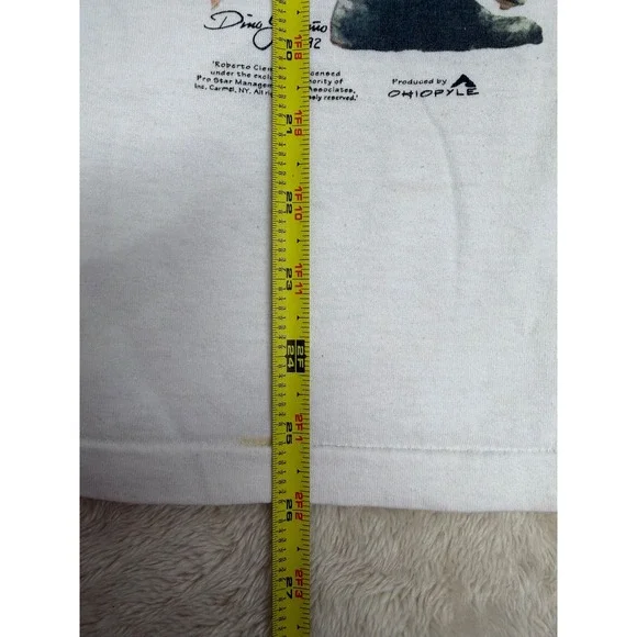 Vintage Single Stitch 90s Roberto Clemente MLB T Shirt size Medium‎ - Picture 8 of 9